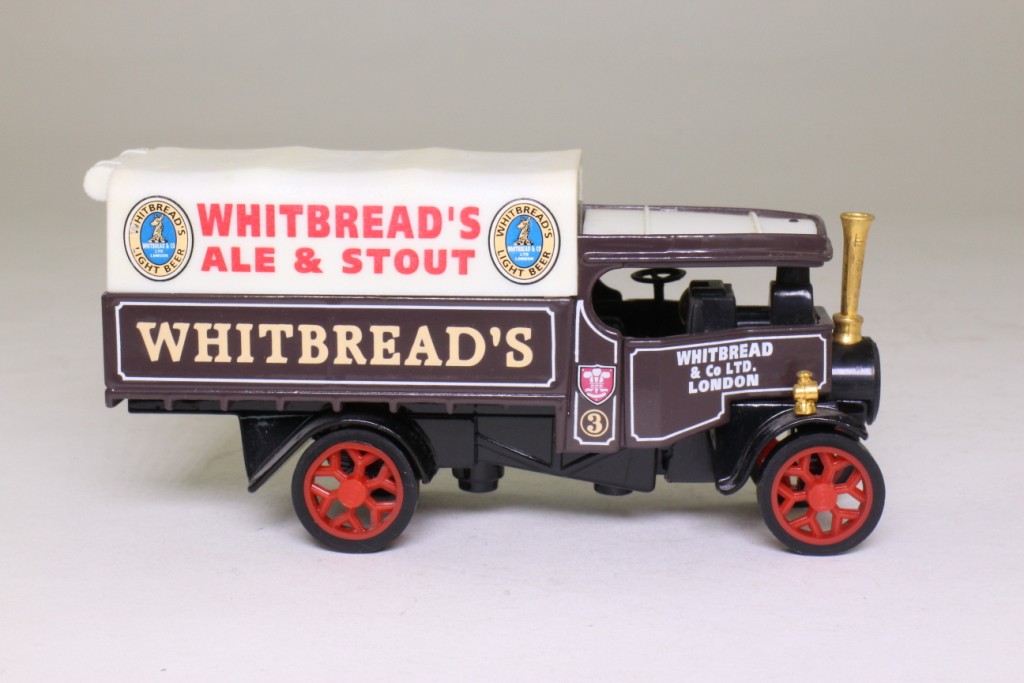 Matchbox Collectibles YGB11; 1922 Foden Steam Wagon; Whitbread's
